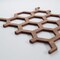 Ekena Millwork Small Westmore Decorative Fretwork Wood Wall Panels, Walnut, 7 1/2"W x 11 3/8"H x 3/8"T WALW12X12X0375WSTWA - alternate 3